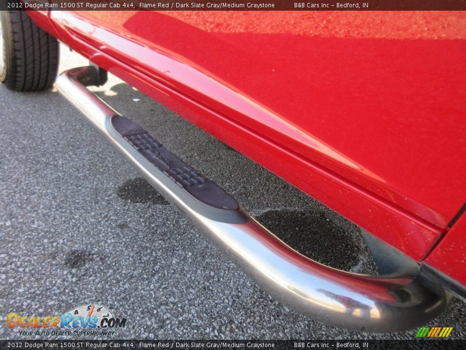 2012 Dodge Ram 1500 ST Regular Cab 4x4 Flame Red / Dark Slate Gray/Medium Graystone Photo #12