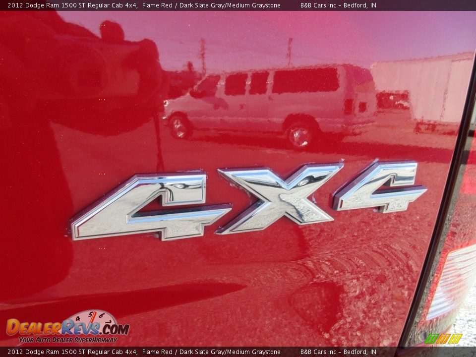 2012 Dodge Ram 1500 ST Regular Cab 4x4 Flame Red / Dark Slate Gray/Medium Graystone Photo #16