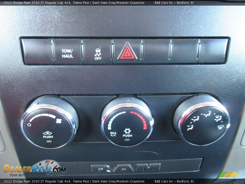 2012 Dodge Ram 1500 ST Regular Cab 4x4 Flame Red / Dark Slate Gray/Medium Graystone Photo #29