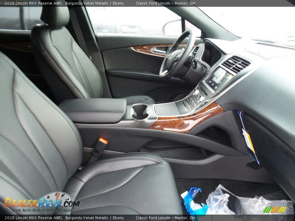 Front Seat of 2018 Lincoln MKX Reserve AWD Photo #4