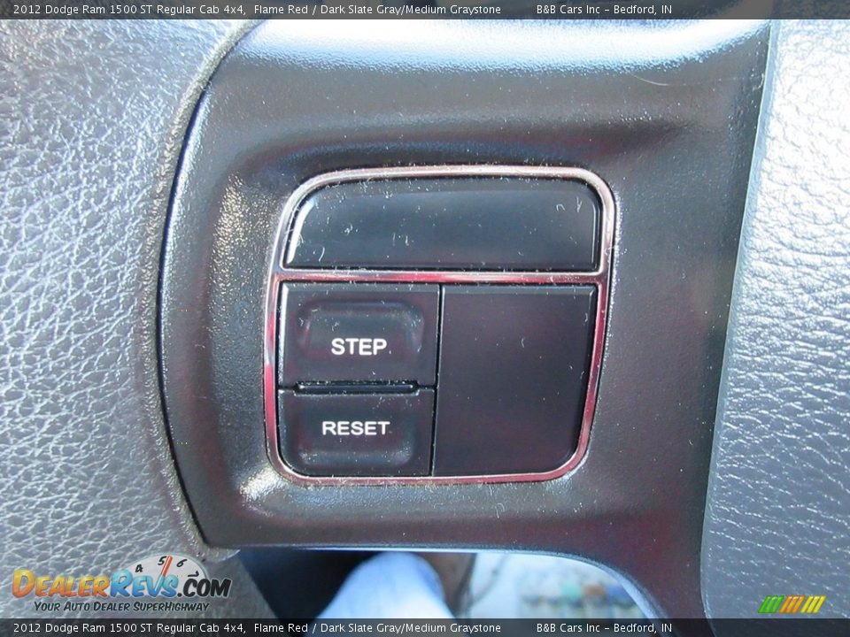 2012 Dodge Ram 1500 ST Regular Cab 4x4 Flame Red / Dark Slate Gray/Medium Graystone Photo #34