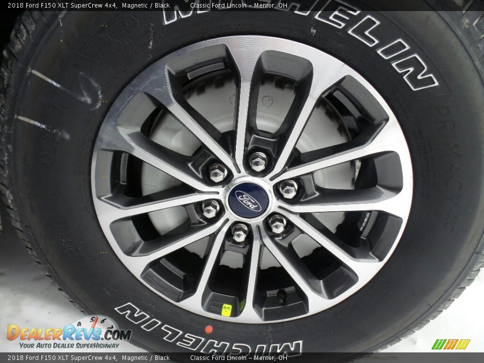 2018 Ford F150 XLT SuperCrew 4x4 Magnetic / Black Photo #6
