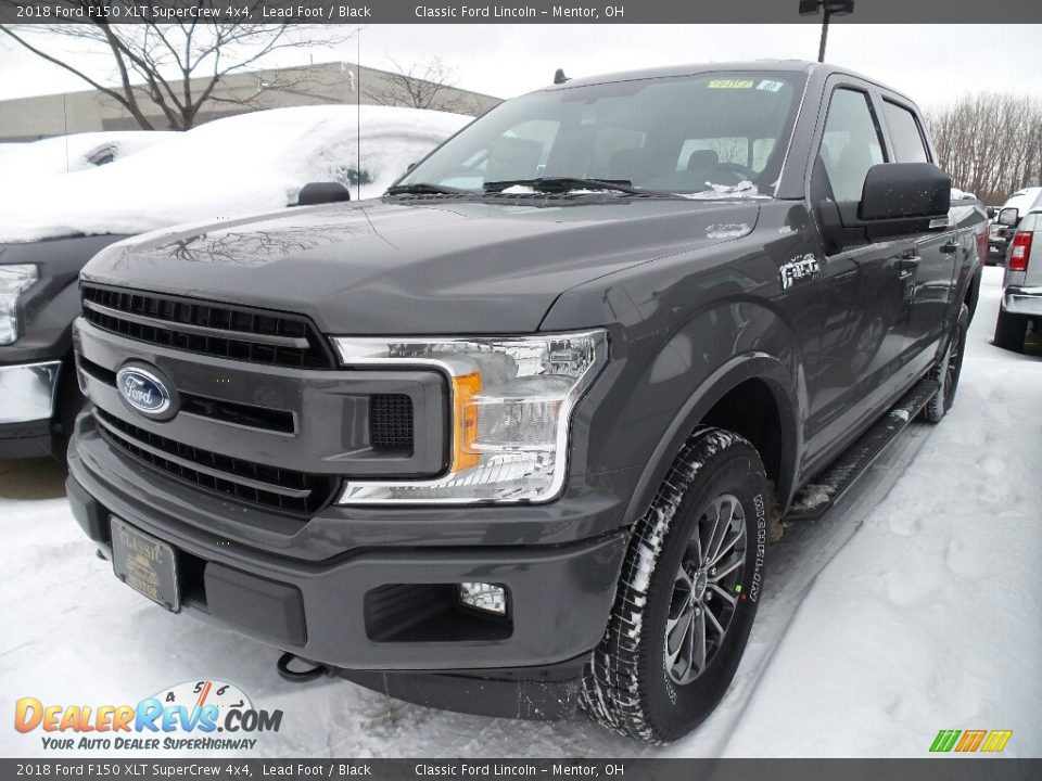 2018 Ford F150 XLT SuperCrew 4x4 Lead Foot / Black Photo #1