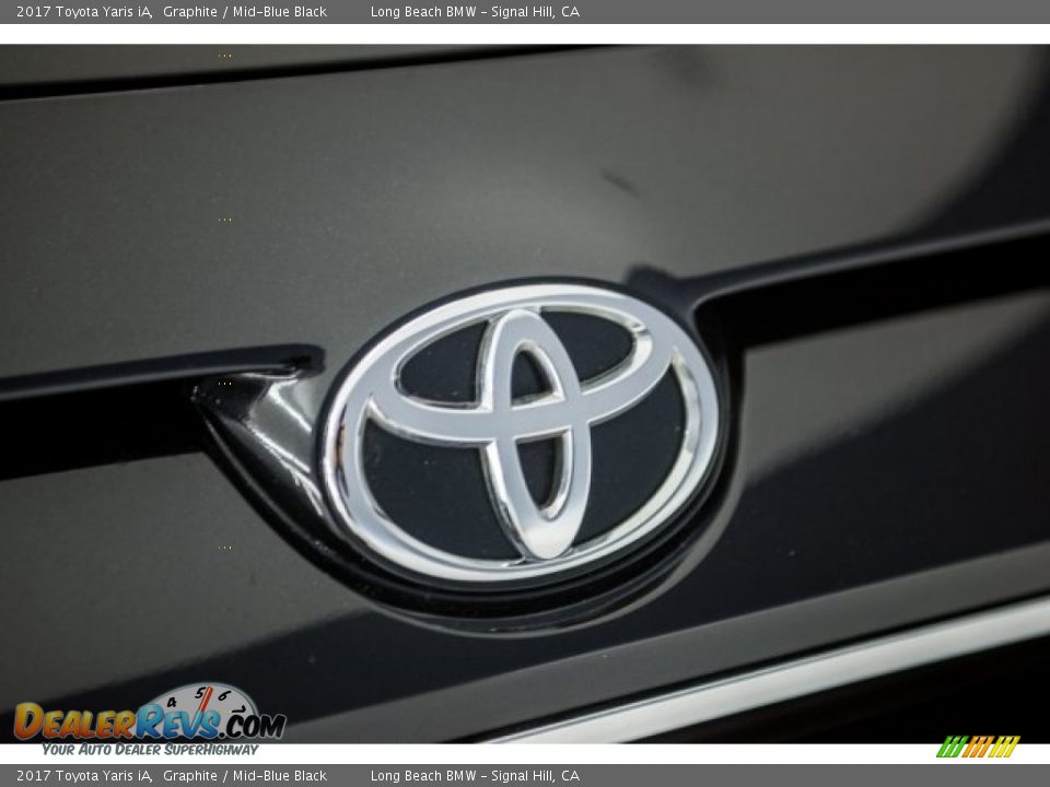 2017 Toyota Yaris iA Graphite / Mid-Blue Black Photo #26