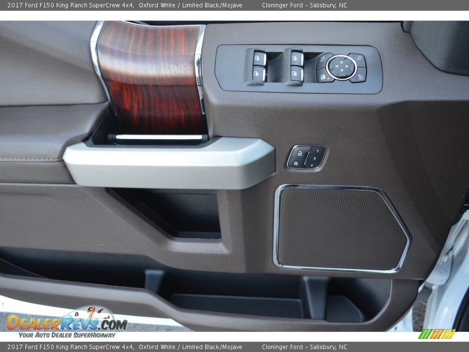 2017 Ford F150 King Ranch SuperCrew 4x4 Oxford White / Limited Black/Mojave Photo #7