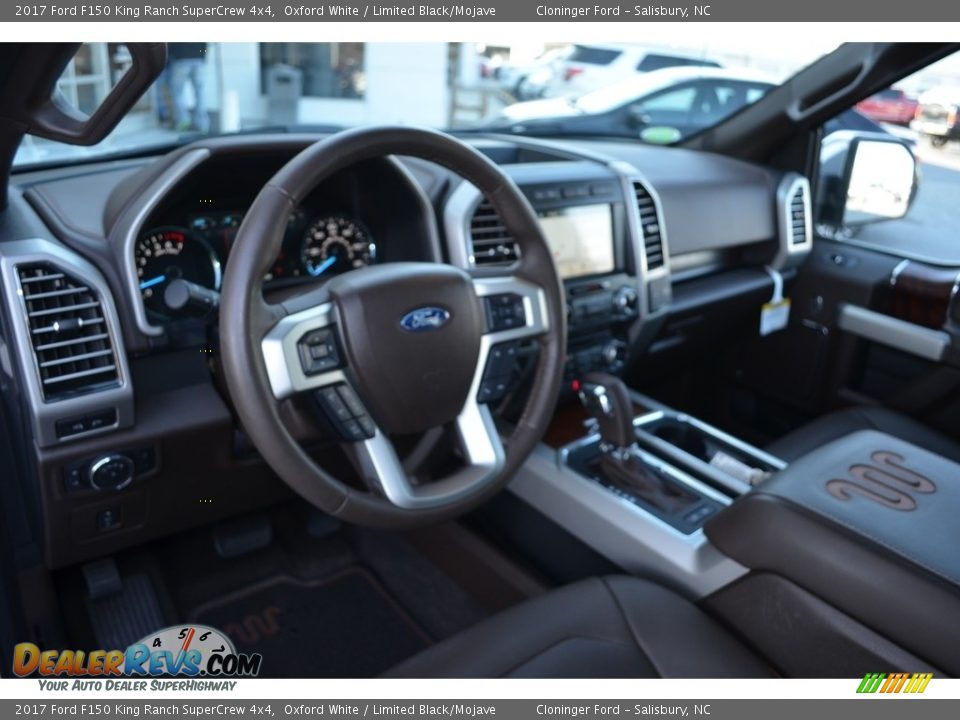 2017 Ford F150 King Ranch SuperCrew 4x4 Oxford White / Limited Black/Mojave Photo #10