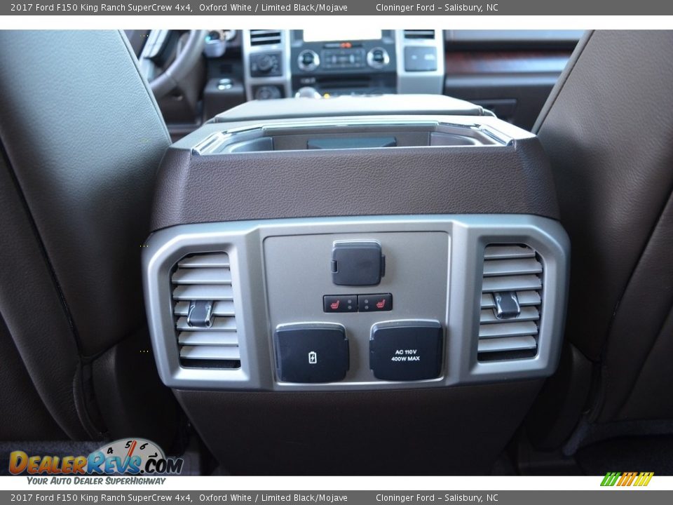 2017 Ford F150 King Ranch SuperCrew 4x4 Oxford White / Limited Black/Mojave Photo #12