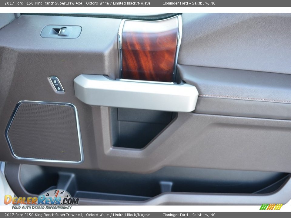 2017 Ford F150 King Ranch SuperCrew 4x4 Oxford White / Limited Black/Mojave Photo #14