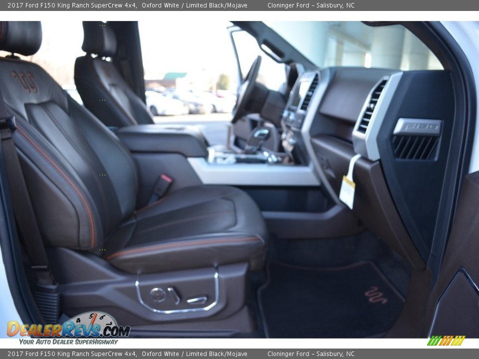 2017 Ford F150 King Ranch SuperCrew 4x4 Oxford White / Limited Black/Mojave Photo #15