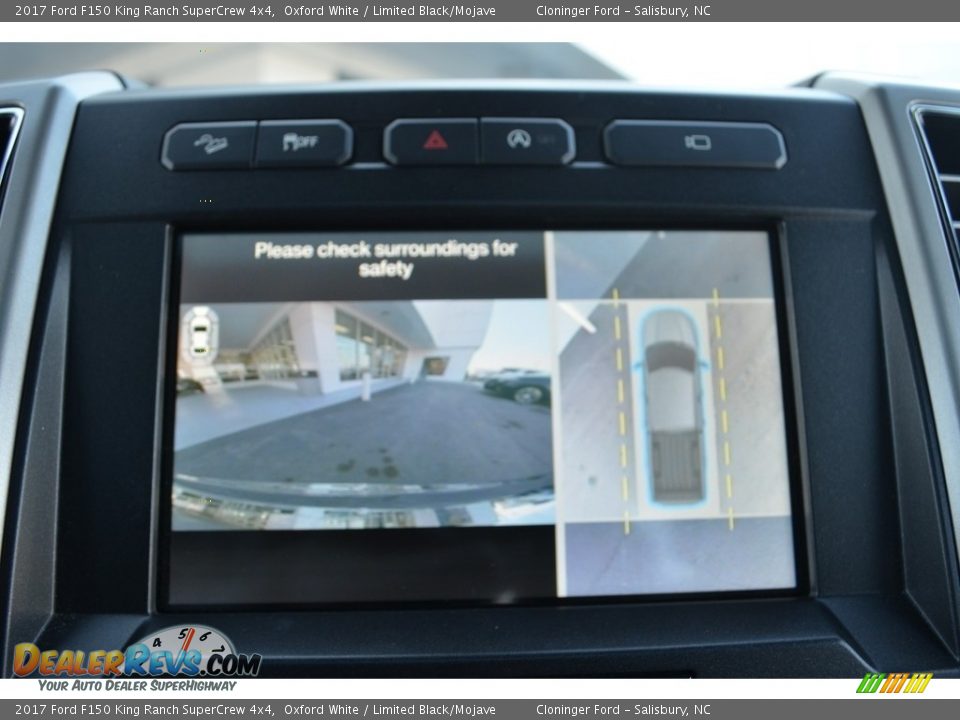 2017 Ford F150 King Ranch SuperCrew 4x4 Oxford White / Limited Black/Mojave Photo #22