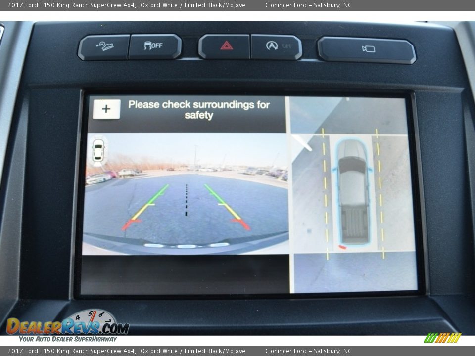 2017 Ford F150 King Ranch SuperCrew 4x4 Oxford White / Limited Black/Mojave Photo #23