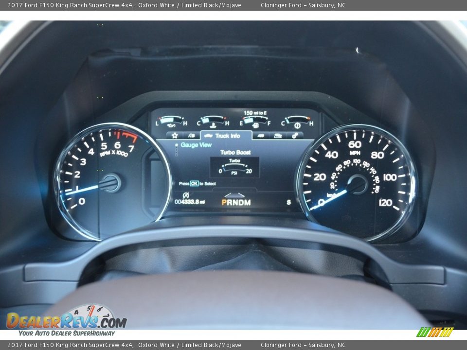 2017 Ford F150 King Ranch SuperCrew 4x4 Oxford White / Limited Black/Mojave Photo #32