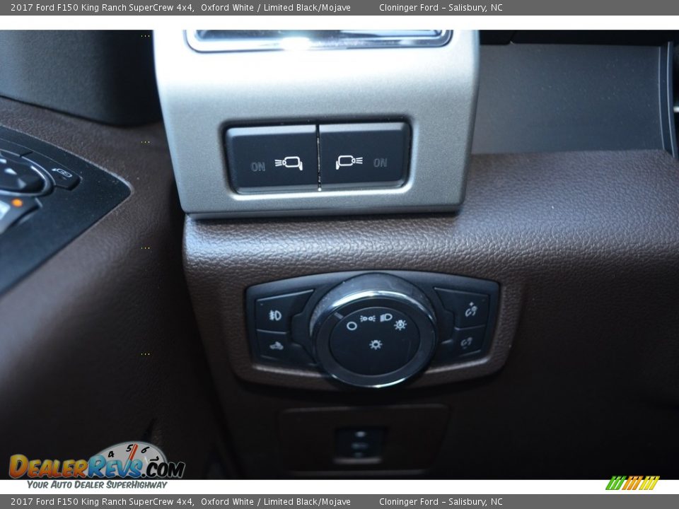2017 Ford F150 King Ranch SuperCrew 4x4 Oxford White / Limited Black/Mojave Photo #33