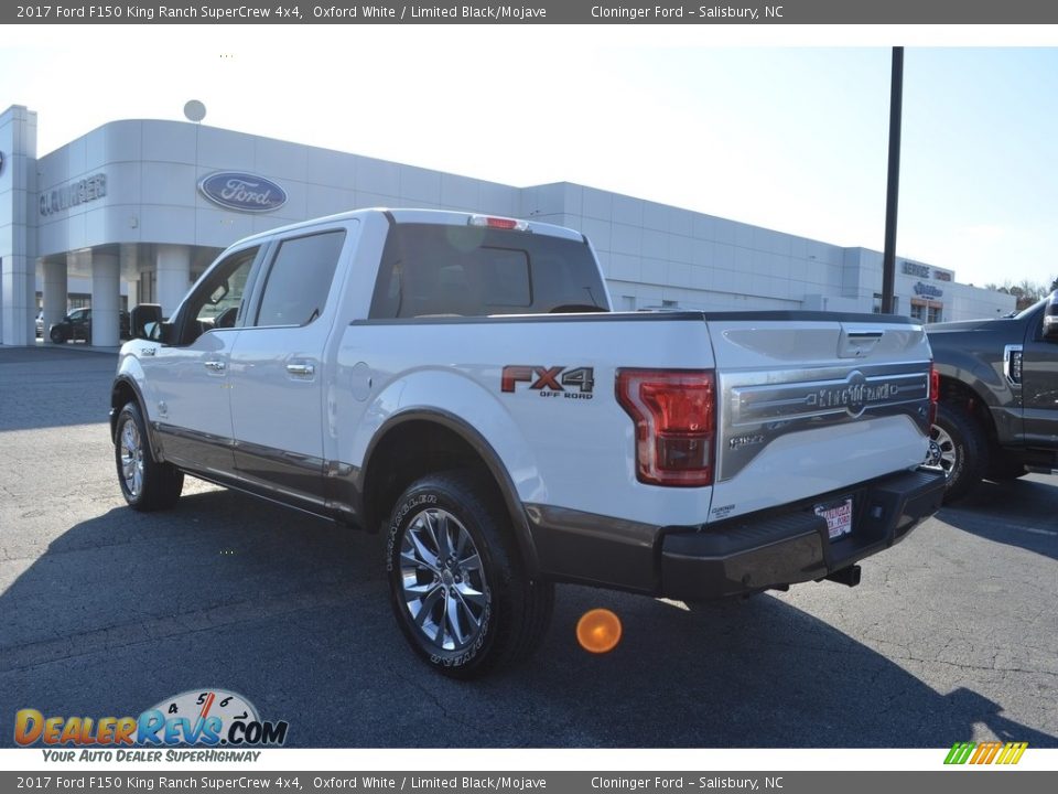 2017 Ford F150 King Ranch SuperCrew 4x4 Oxford White / Limited Black/Mojave Photo #36