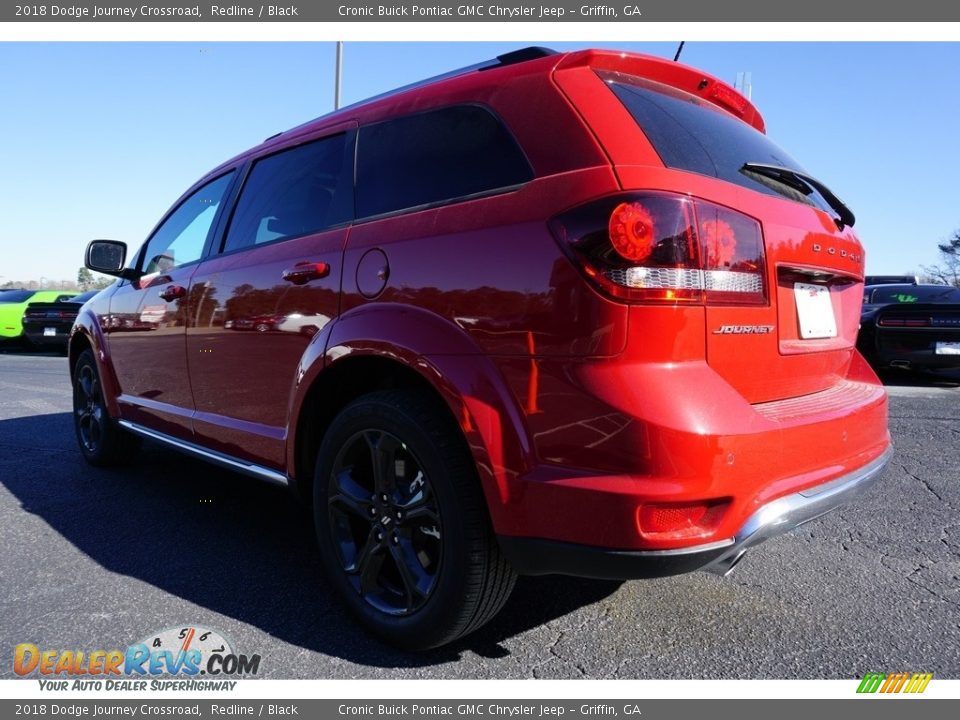 2018 Dodge Journey Crossroad Redline / Black Photo #5