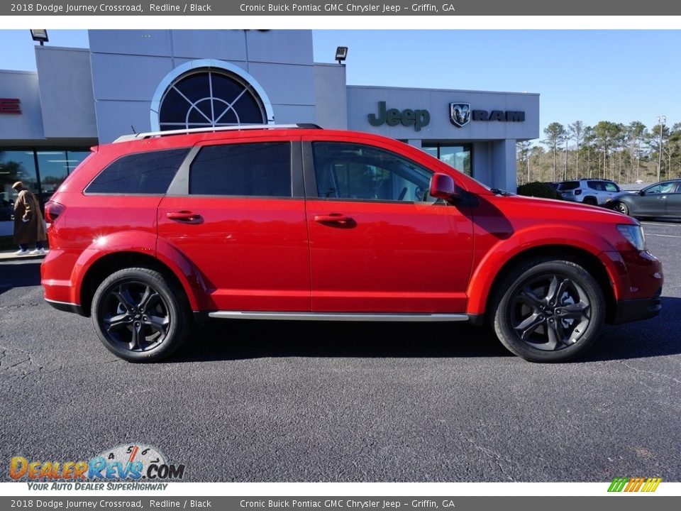 2018 Dodge Journey Crossroad Redline / Black Photo #7