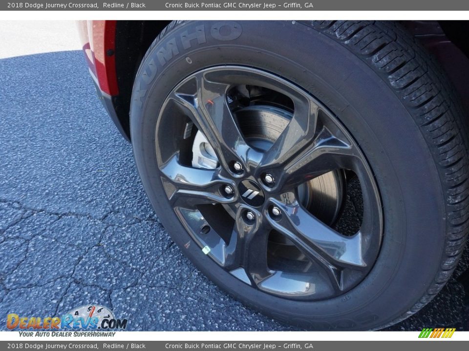 2018 Dodge Journey Crossroad Redline / Black Photo #11