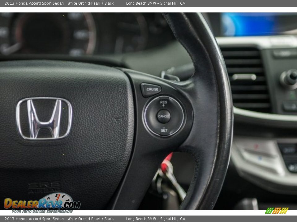 2013 Honda Accord Sport Sedan White Orchid Pearl / Black Photo #14