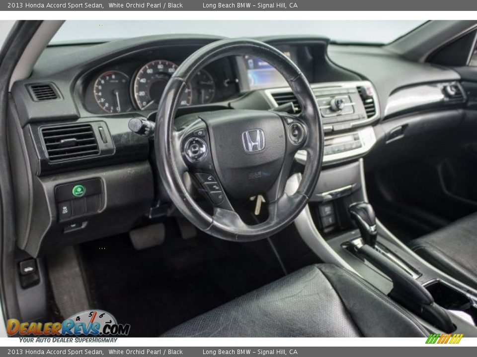 2013 Honda Accord Sport Sedan White Orchid Pearl / Black Photo #15