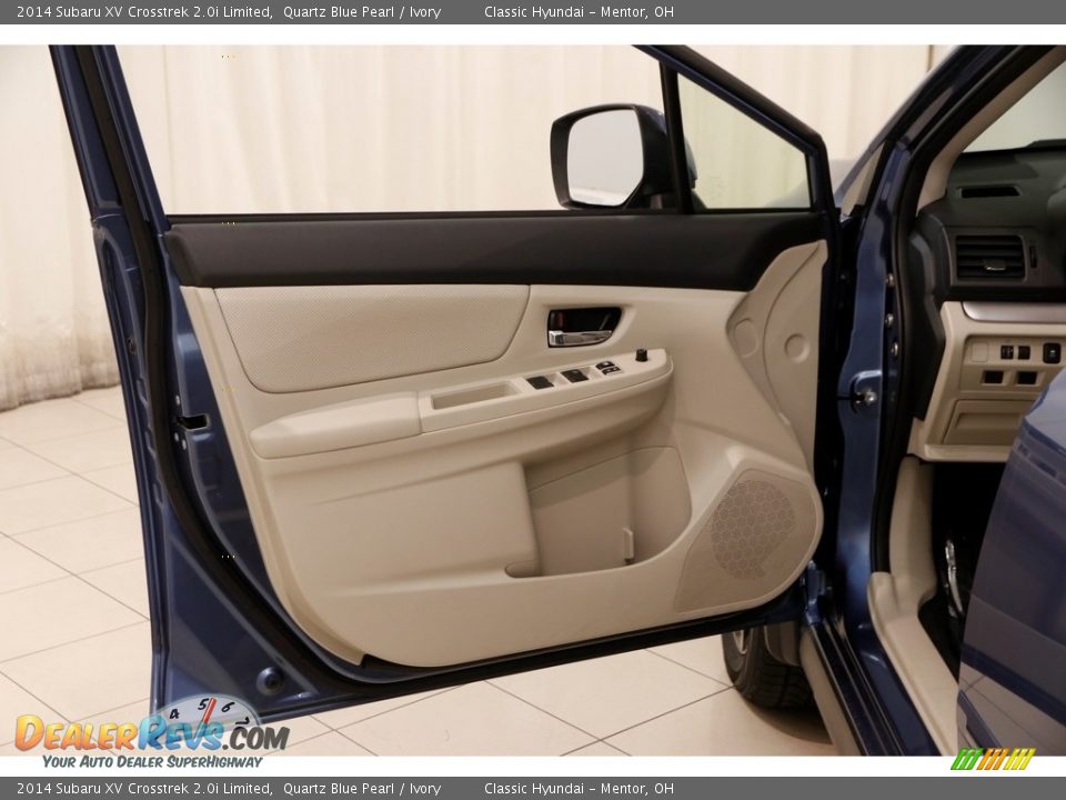 2014 Subaru XV Crosstrek 2.0i Limited Quartz Blue Pearl / Ivory Photo #4