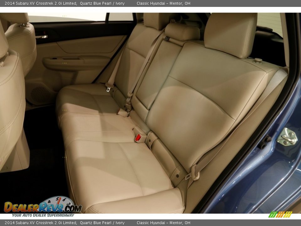 2014 Subaru XV Crosstrek 2.0i Limited Quartz Blue Pearl / Ivory Photo #16