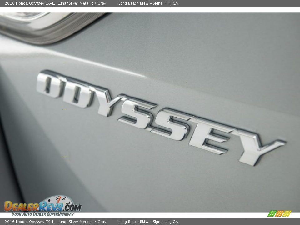 2016 Honda Odyssey EX-L Lunar Silver Metallic / Gray Photo #6