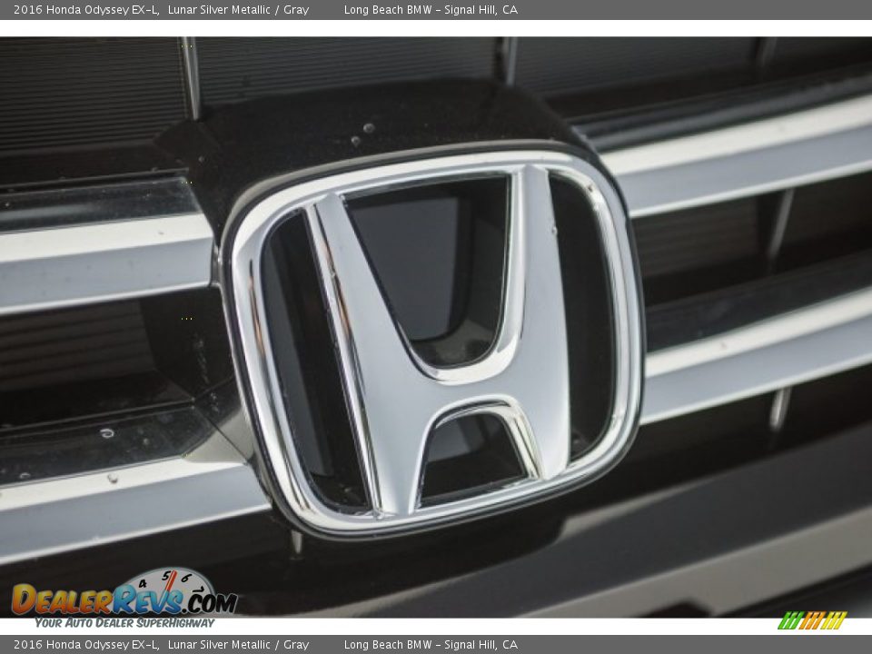 2016 Honda Odyssey EX-L Lunar Silver Metallic / Gray Photo #26