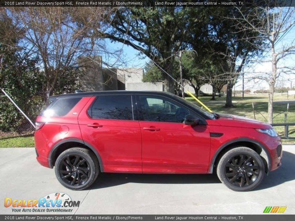 2018 Land Rover Discovery Sport HSE Firenze Red Metallic / Ebony/Pimento Photo #6