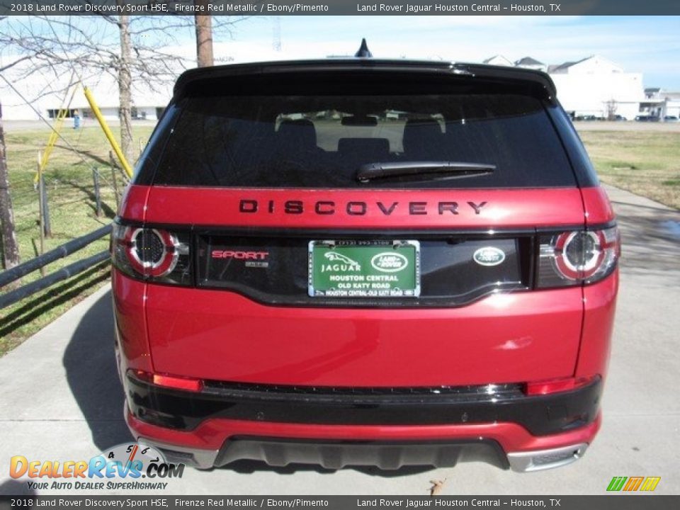 2018 Land Rover Discovery Sport HSE Firenze Red Metallic / Ebony/Pimento Photo #8