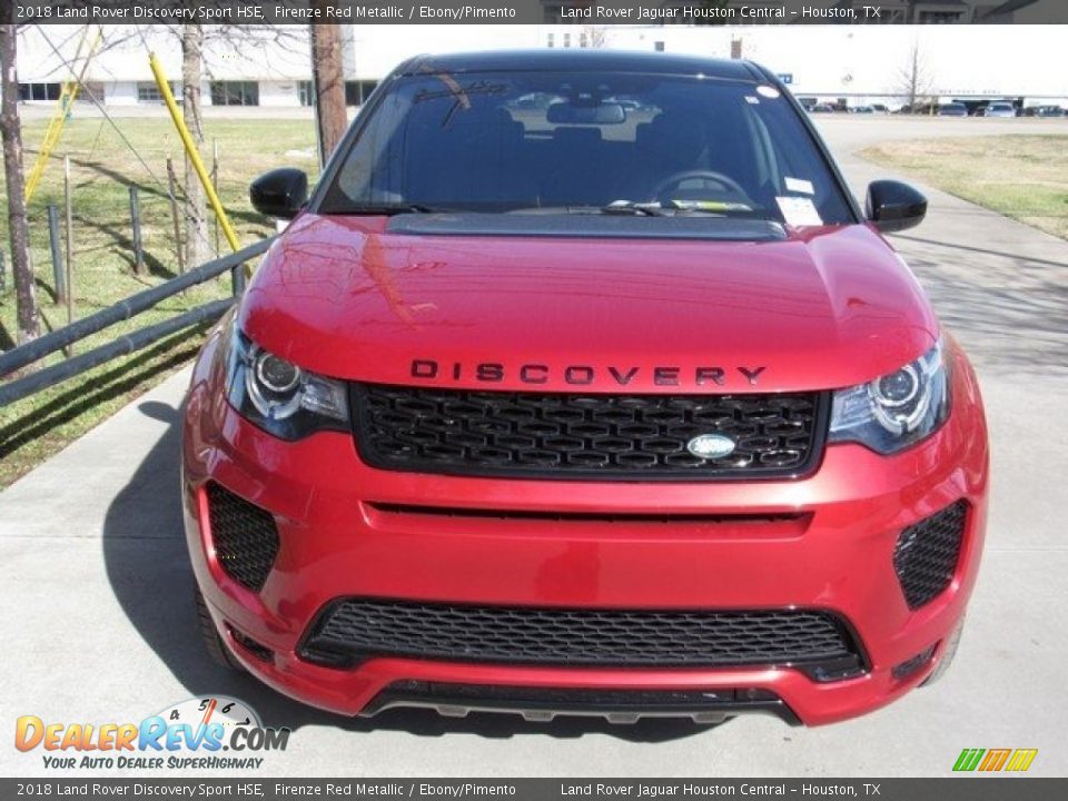2018 Land Rover Discovery Sport HSE Firenze Red Metallic / Ebony/Pimento Photo #9