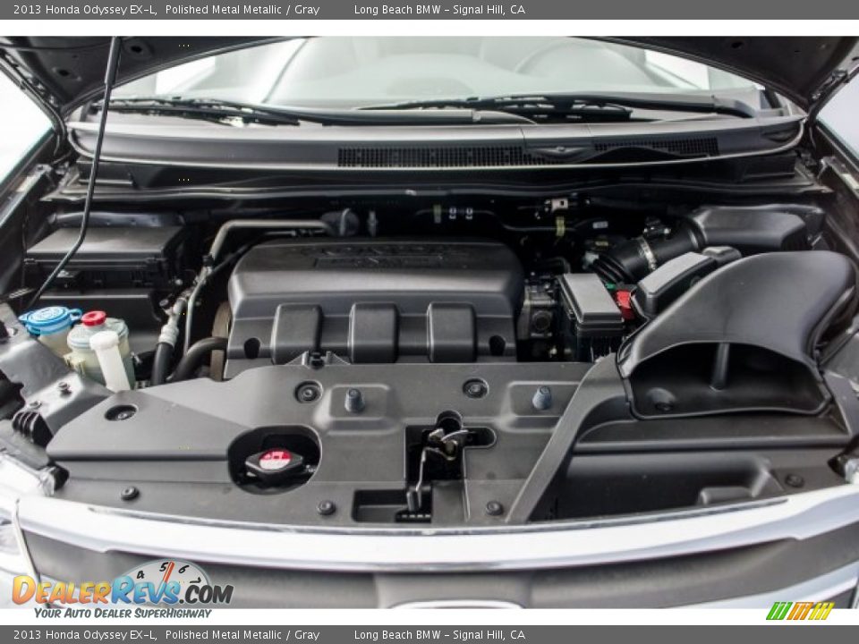 2013 Honda Odyssey EX-L Polished Metal Metallic / Gray Photo #9