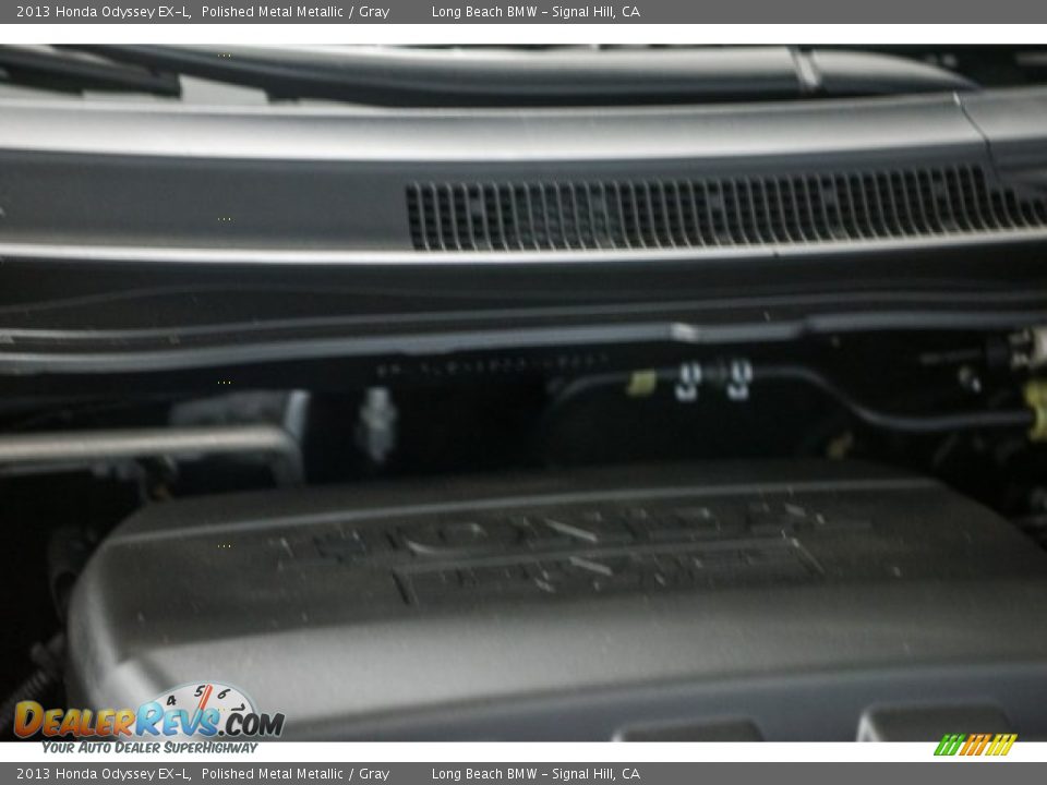 2013 Honda Odyssey EX-L Polished Metal Metallic / Gray Photo #24