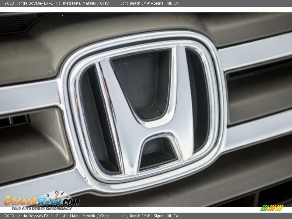 2013 Honda Odyssey EX-L Polished Metal Metallic / Gray Photo #26