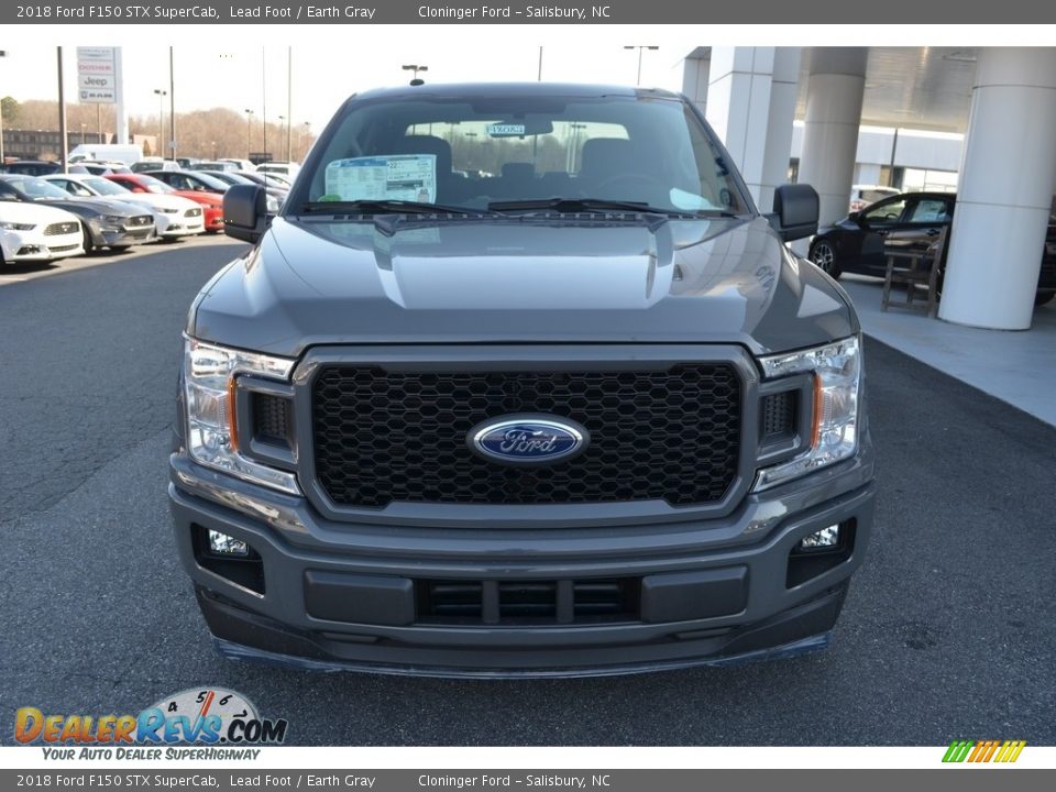 2018 Ford F150 STX SuperCab Lead Foot / Earth Gray Photo #4