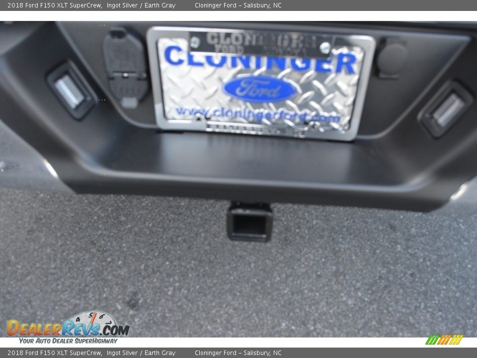 2018 Ford F150 XLT SuperCrew Ingot Silver / Earth Gray Photo #5