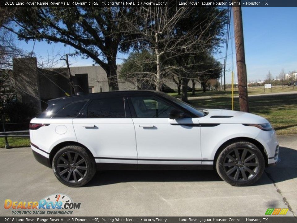 2018 Land Rover Range Rover Velar R Dynamic HSE Yulong White Metallic / Acorn/Ebony Photo #6