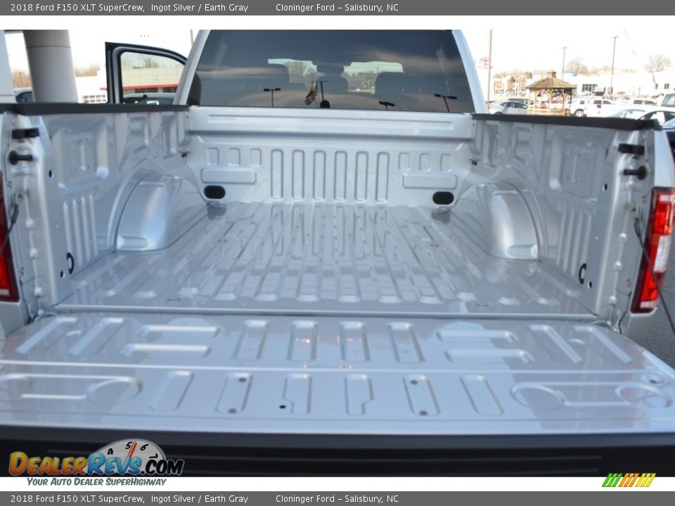 2018 Ford F150 XLT SuperCrew Ingot Silver / Earth Gray Photo #6