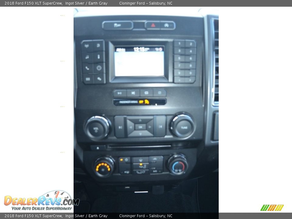2018 Ford F150 XLT SuperCrew Ingot Silver / Earth Gray Photo #11