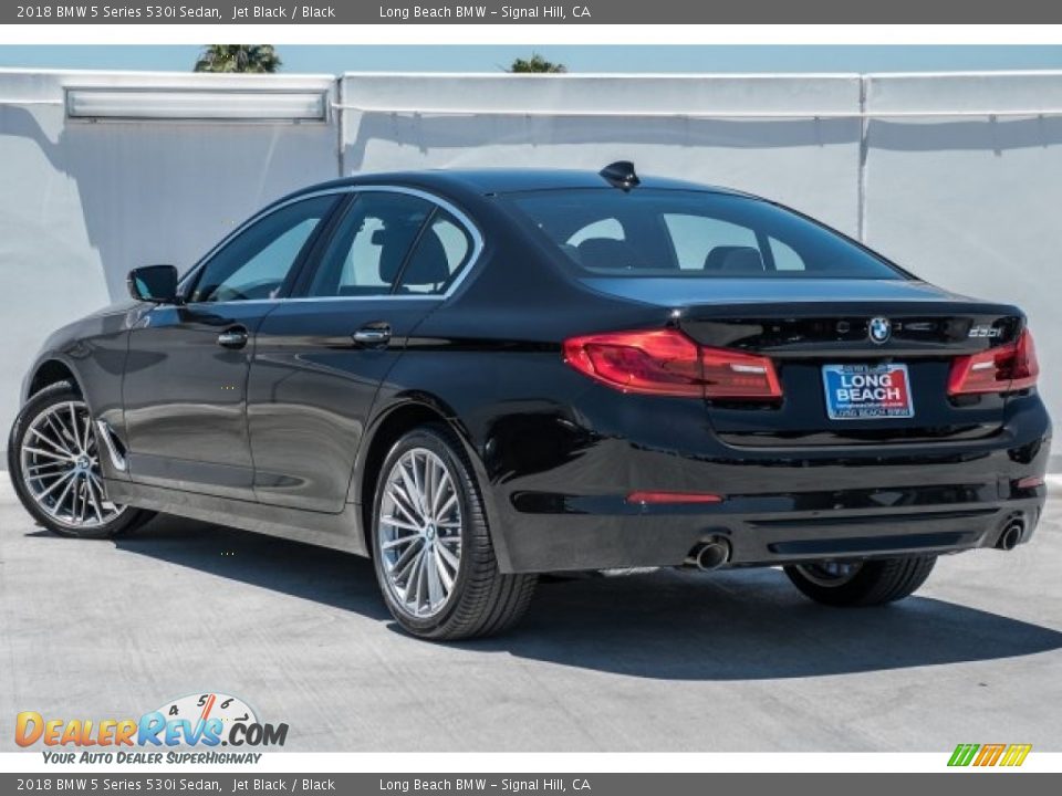2018 BMW 5 Series 530i Sedan Jet Black / Black Photo #3