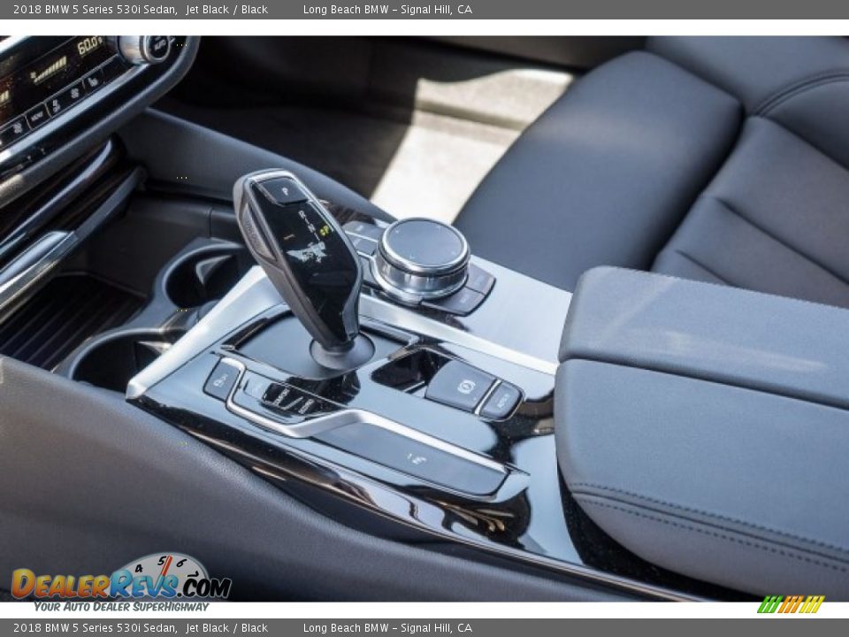 2018 BMW 5 Series 530i Sedan Jet Black / Black Photo #7