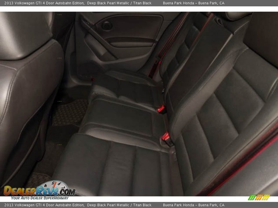 2013 Volkswagen GTI 4 Door Autobahn Edition Deep Black Pearl Metallic / Titan Black Photo #4