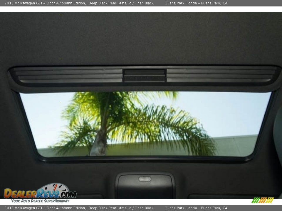2013 Volkswagen GTI 4 Door Autobahn Edition Deep Black Pearl Metallic / Titan Black Photo #13