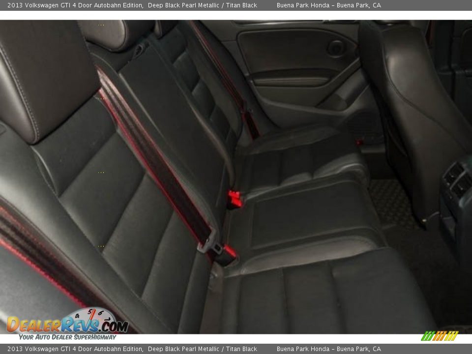 2013 Volkswagen GTI 4 Door Autobahn Edition Deep Black Pearl Metallic / Titan Black Photo #16