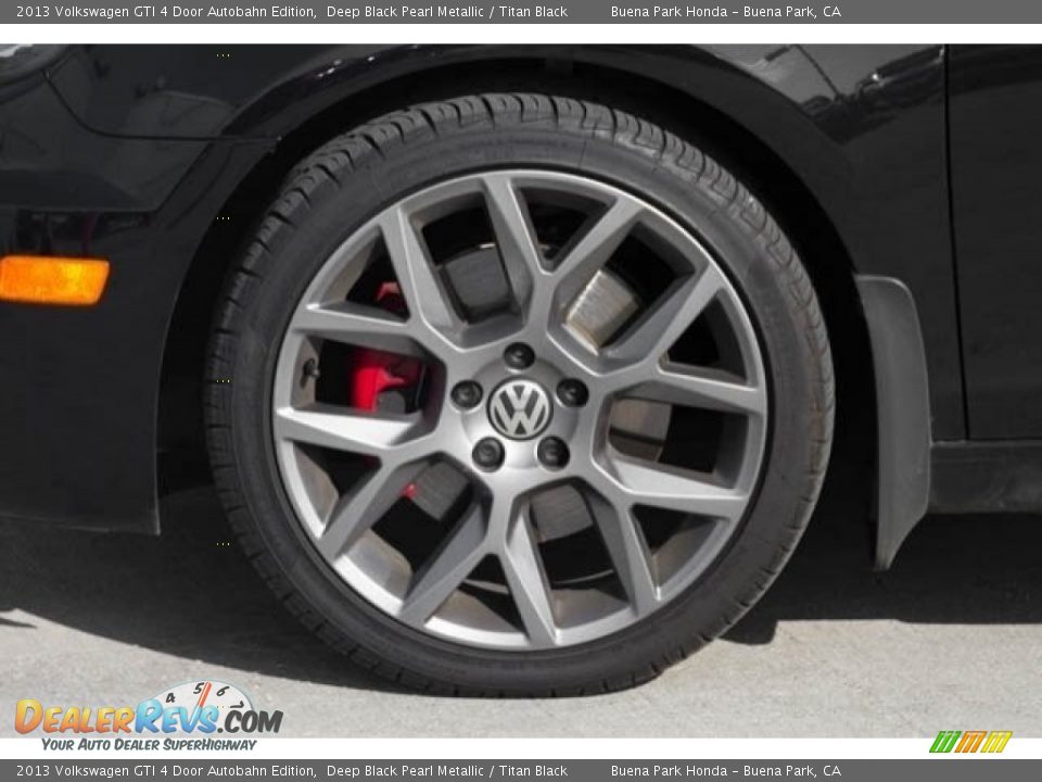 2013 Volkswagen GTI 4 Door Autobahn Edition Deep Black Pearl Metallic / Titan Black Photo #30