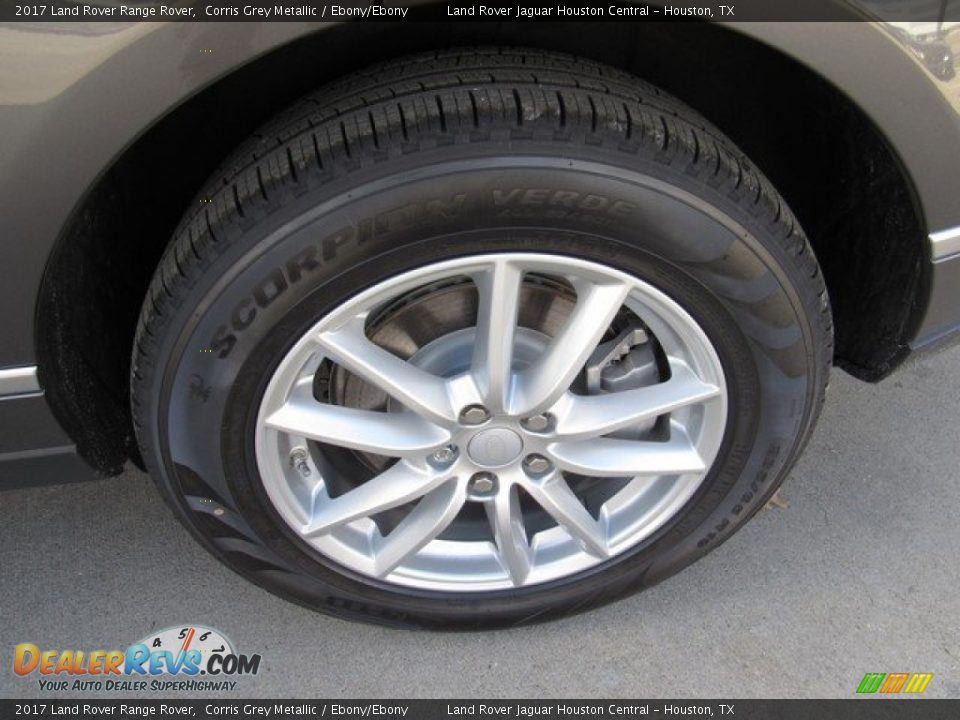 2017 Land Rover Range Rover Corris Grey Metallic / Ebony/Ebony Photo #24