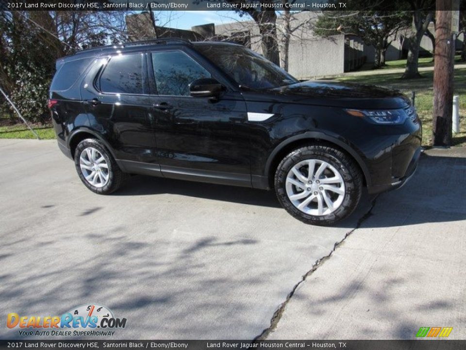 2017 Land Rover Discovery HSE Santorini Black / Ebony/Ebony Photo #1