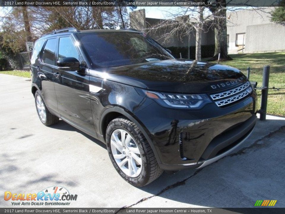 2017 Land Rover Discovery HSE Santorini Black / Ebony/Ebony Photo #2