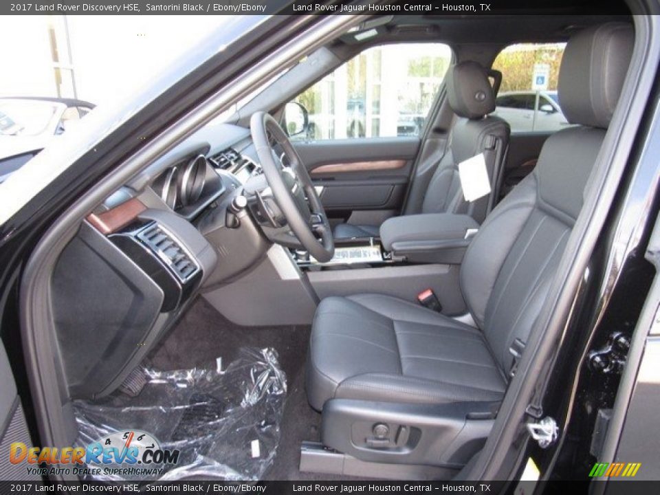 2017 Land Rover Discovery HSE Santorini Black / Ebony/Ebony Photo #3