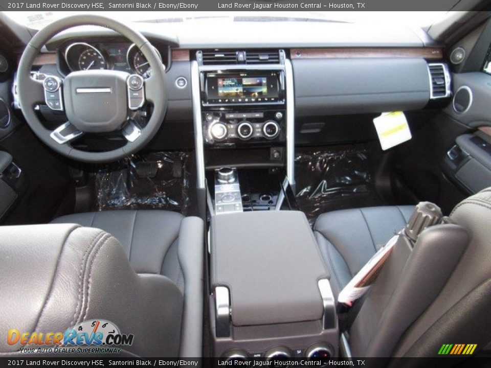 2017 Land Rover Discovery HSE Santorini Black / Ebony/Ebony Photo #4