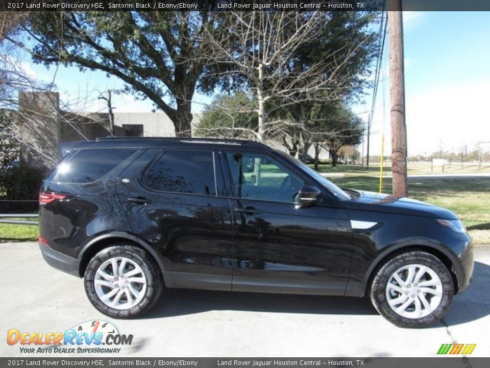 2017 Land Rover Discovery HSE Santorini Black / Ebony/Ebony Photo #6